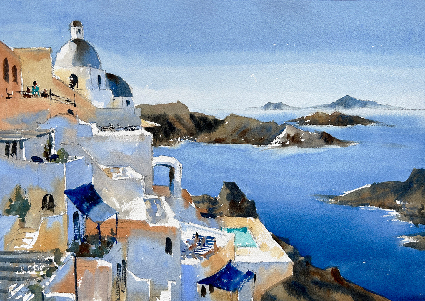 The Aegean Sun No. 15 - Limited edition print