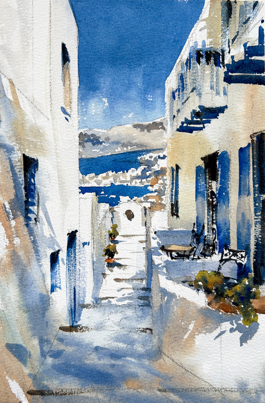 The Aegean Sun No. 9 - Limited edition print
