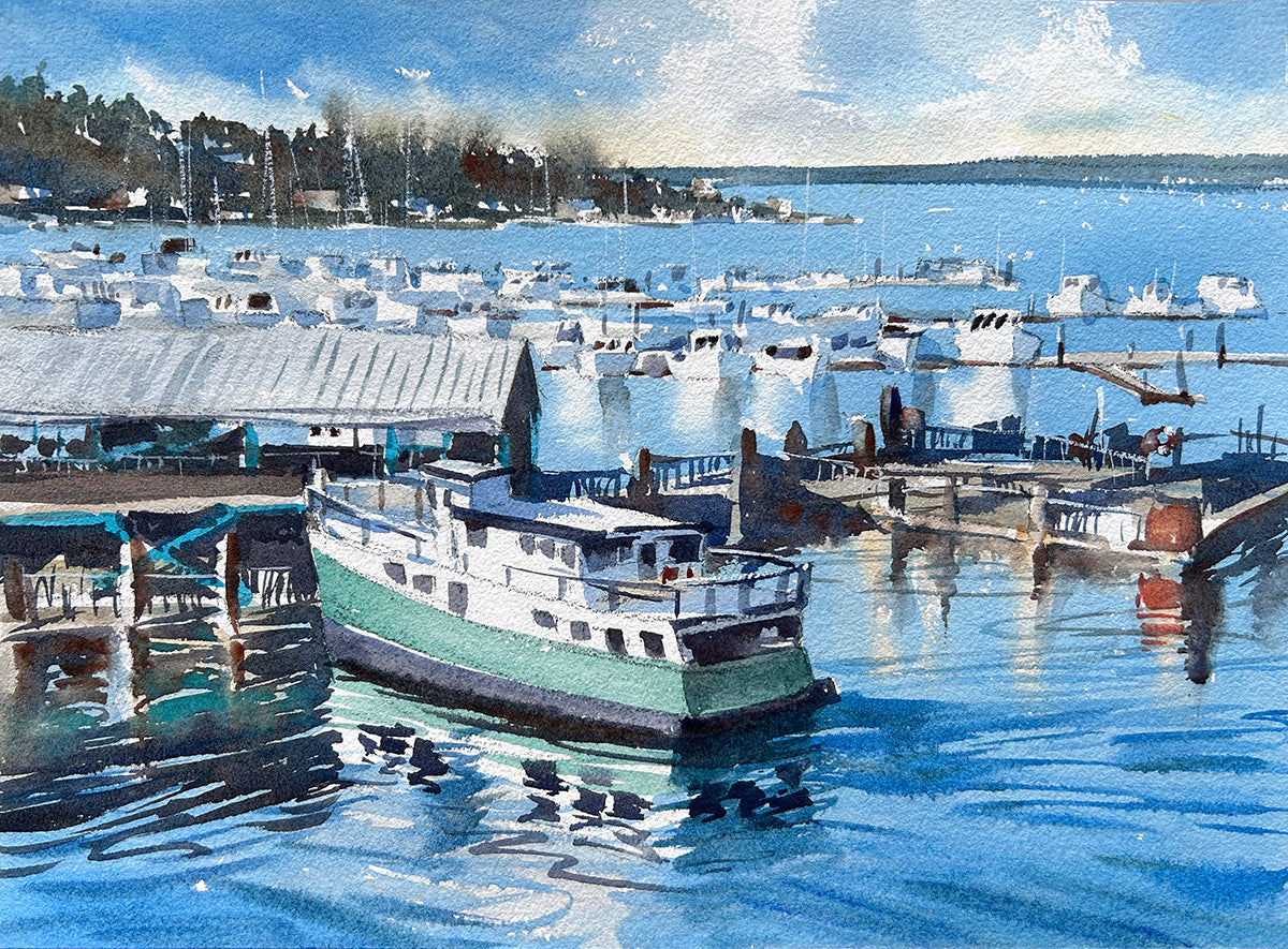 Carlisle II Docking Bremerton Marina