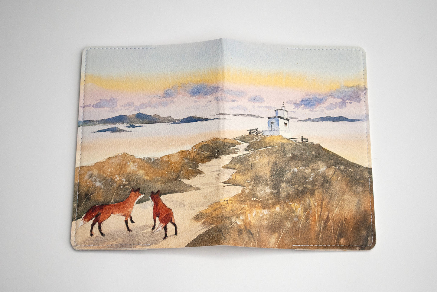 "Cattle Point after Sunset" Olivia Frances special edition journal, A5 size, refillable