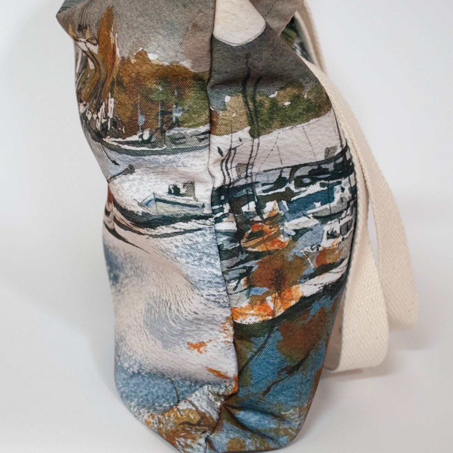 "Lady Washington" Large canvas tote