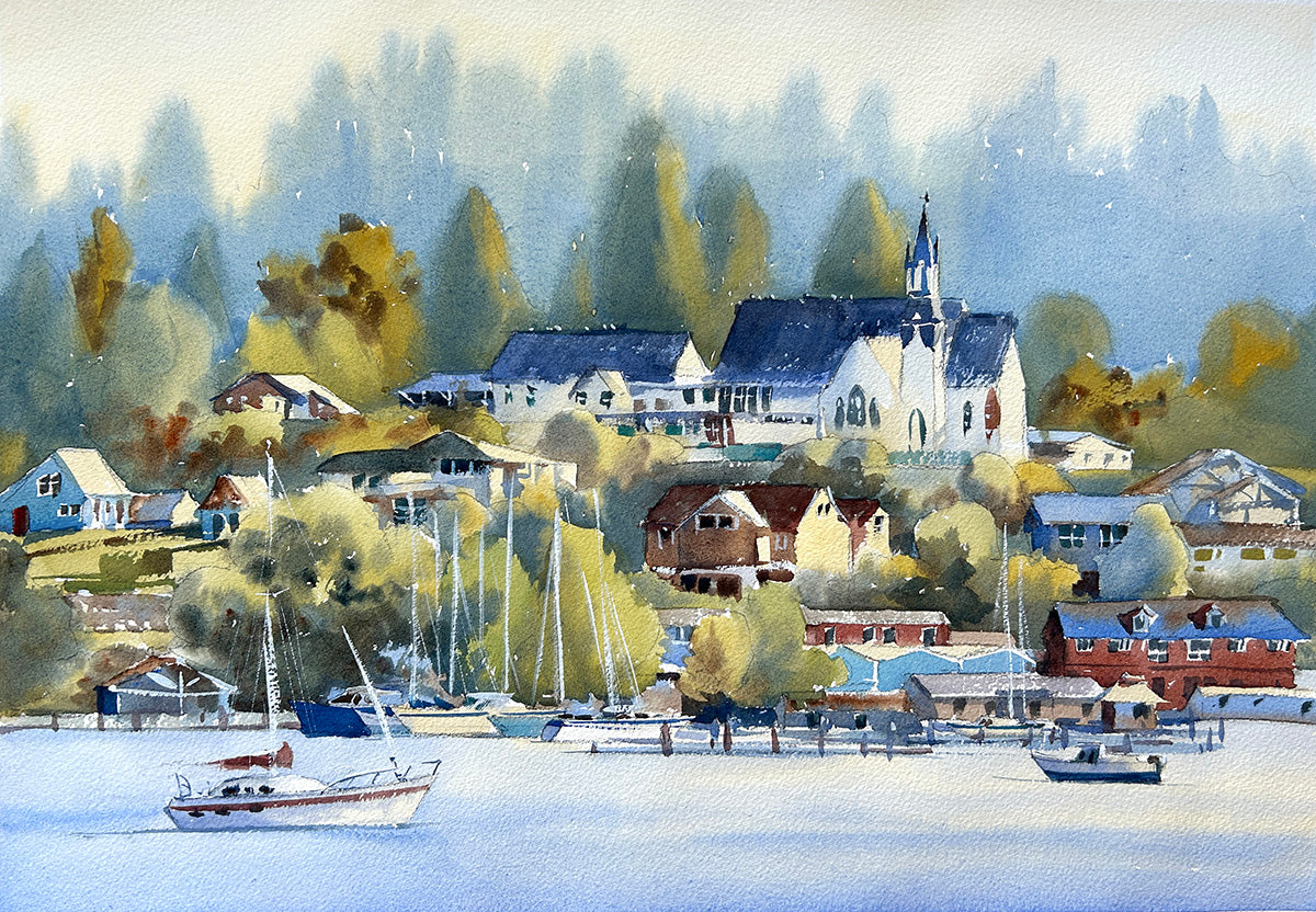 Early Morning in Poulsbo No.2 - Limited edition print