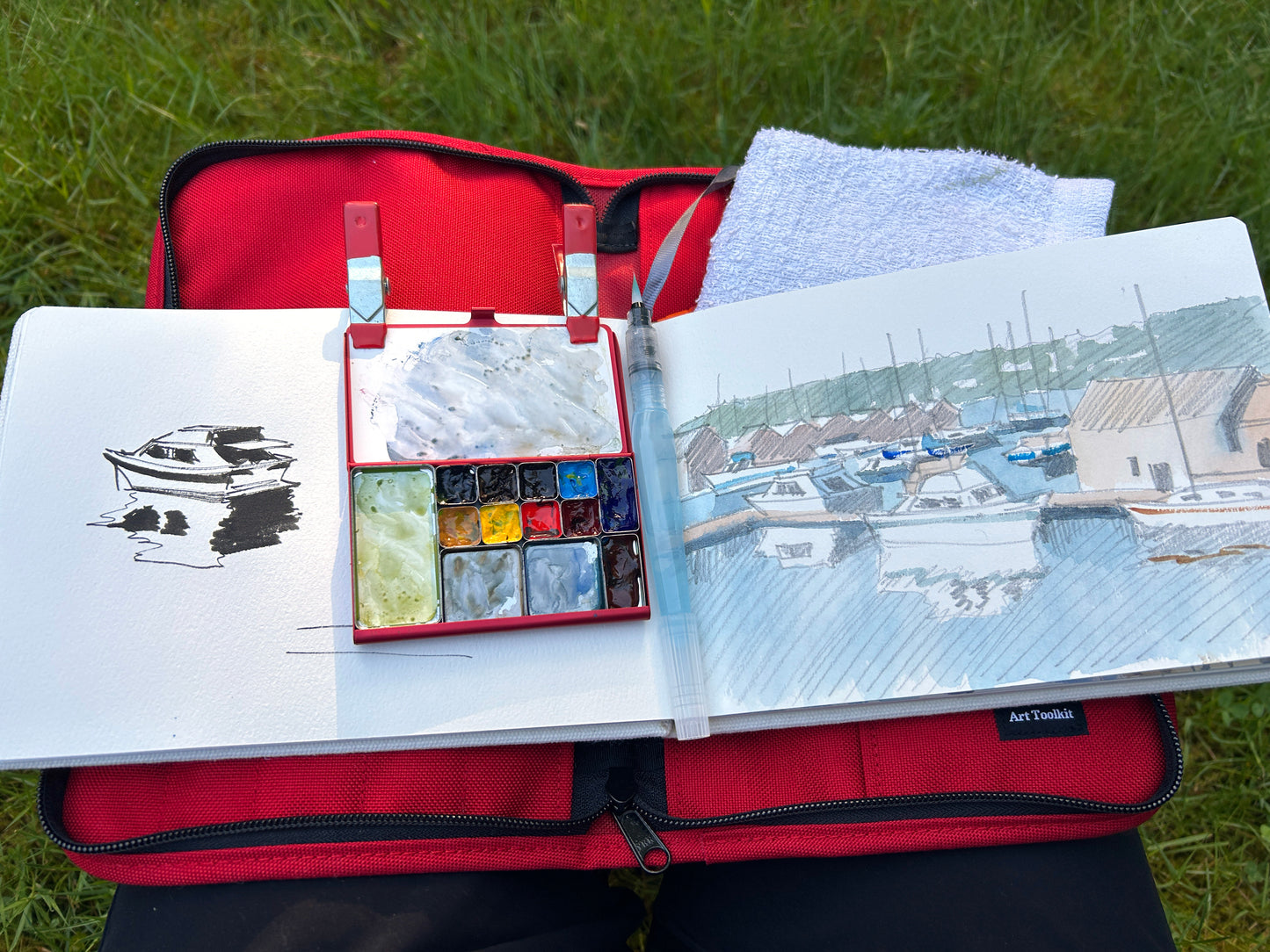 7/26-7/27 Beginner plein air painting workshops in Bainbridge, WA