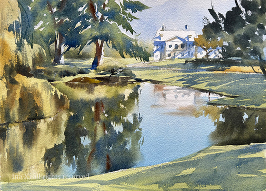 Bloedel Beauty - Original watercolor painting