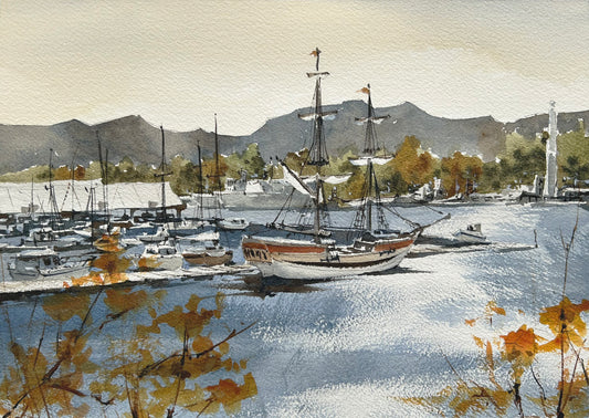 Lady Washington at Port Orchard Marina - Limited Edition print