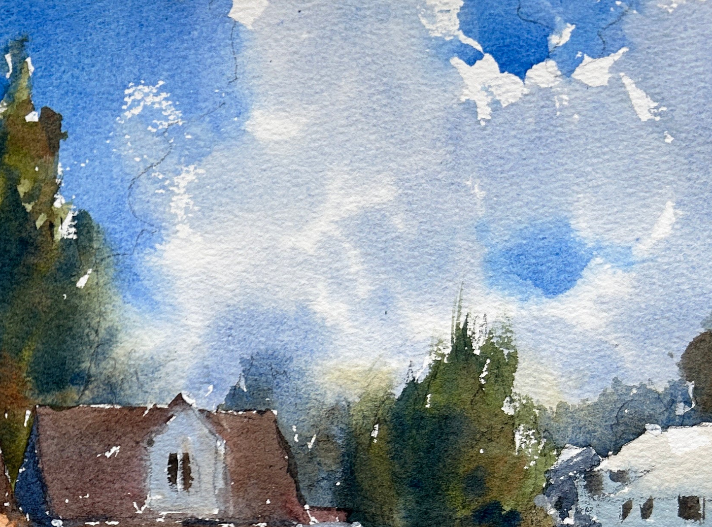 Skansie Brothers Park on a Summer Afternoon - Limited edition art print