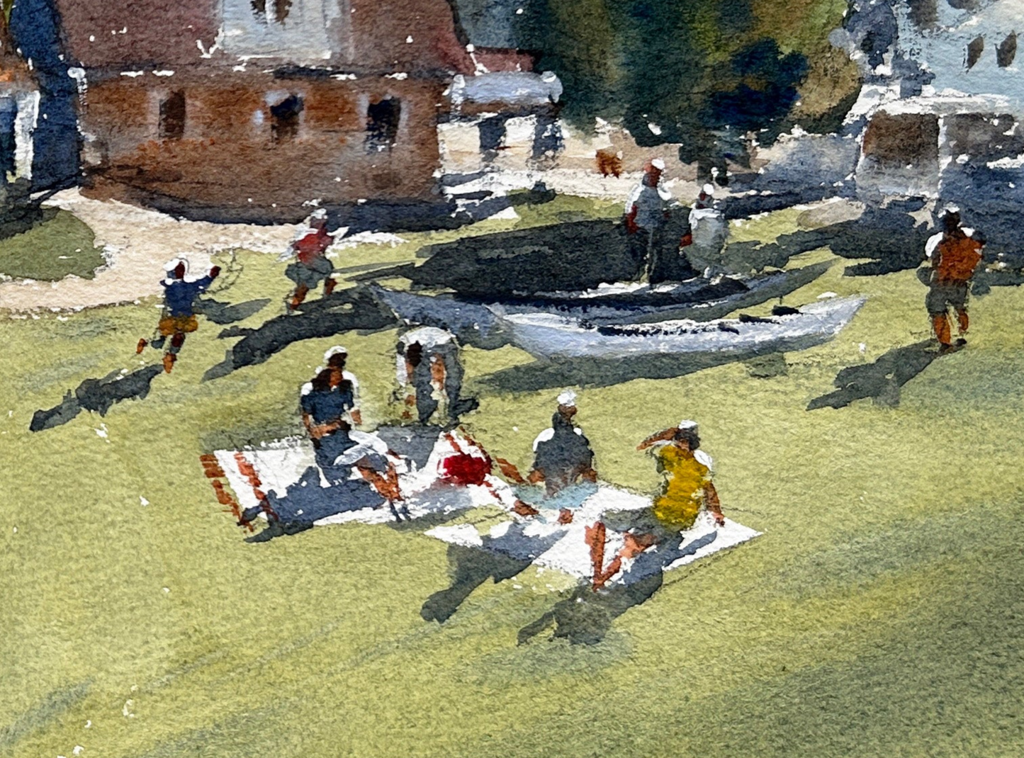 Skansie Brothers Park on a Summer Afternoon - Limited edition art print