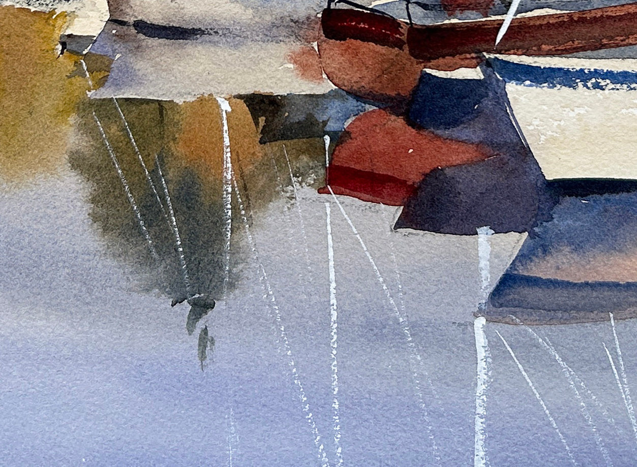 Winslow Wharf in fall