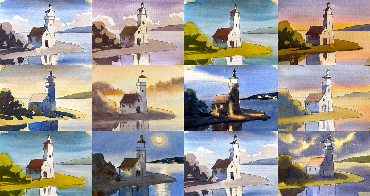 Beyond Theories: Color Mixing Course
