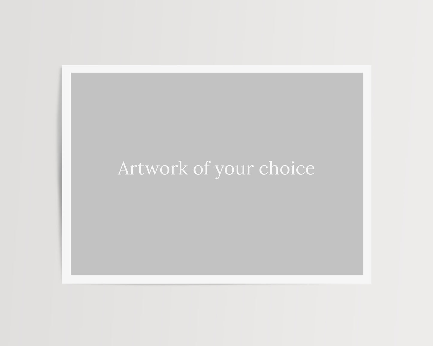 Any paper print - 11x14