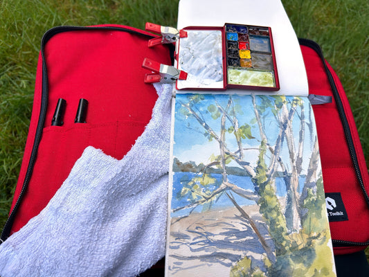 The Most Beginner-Friendly Travel Watercolor Kit that Will Help You Ease into Outdoor Sketching