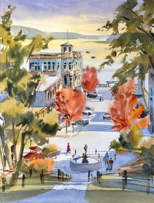 Bright Fall in Port Townsend No.2 - Limited edition art print