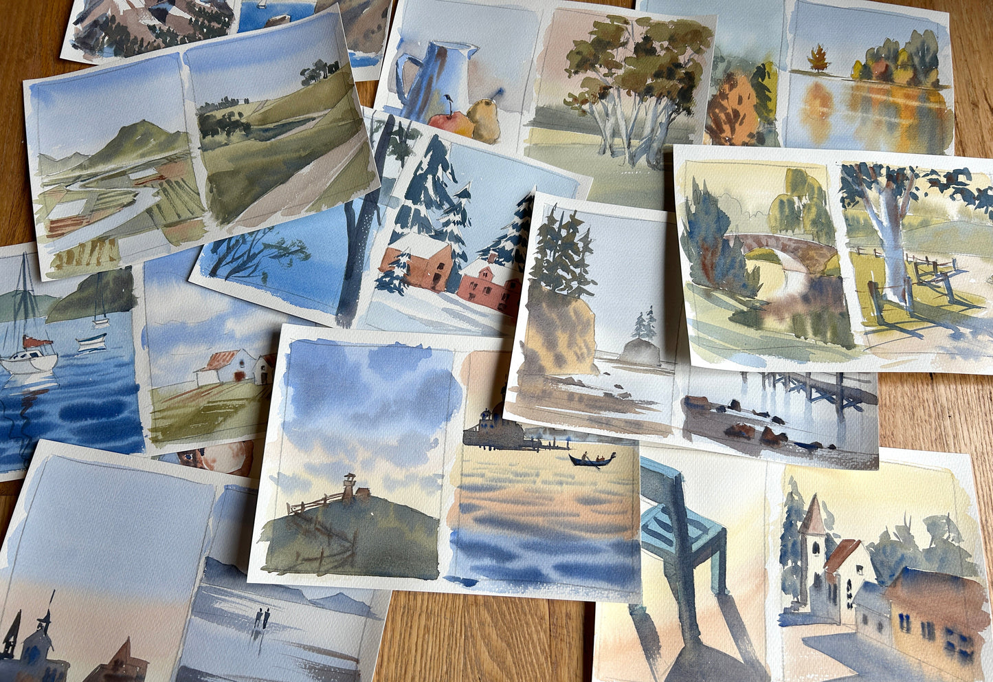 From Zero to Hero 30-Day Watercolor Bootcamp