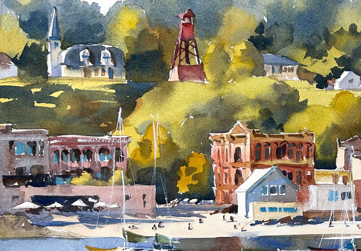 Port Townsend Panorama - Limited edition art print