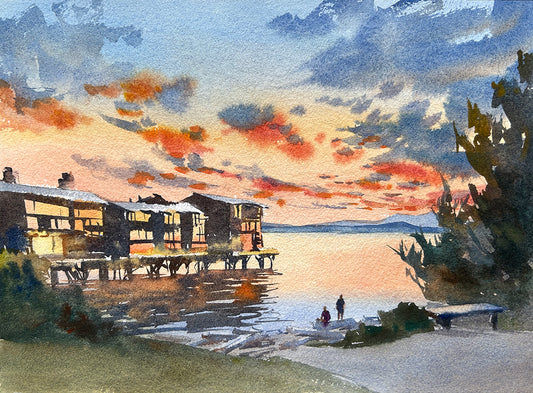 Cormorant Cove Sunset