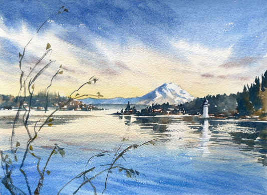 Crossing over to Fox Island