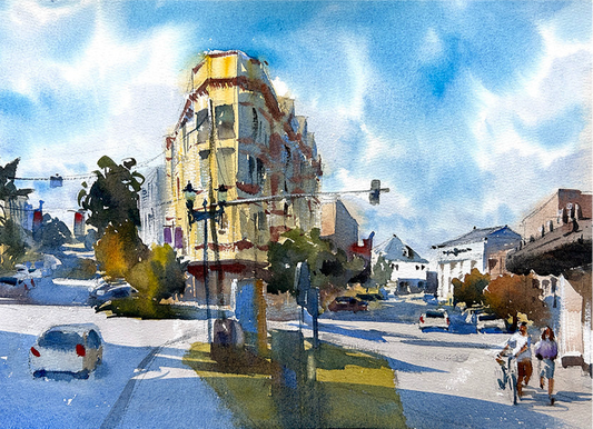 Strolling down the Antique Row - Limited edition fine art print