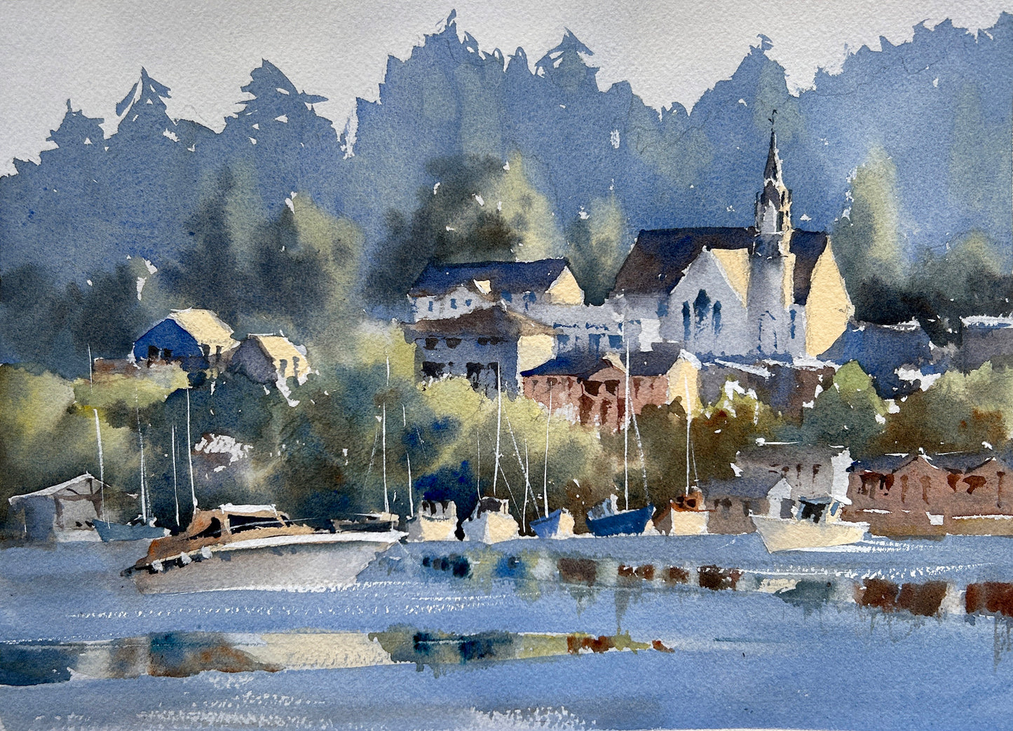 Early morning in Poulsbo - Limited Edition print