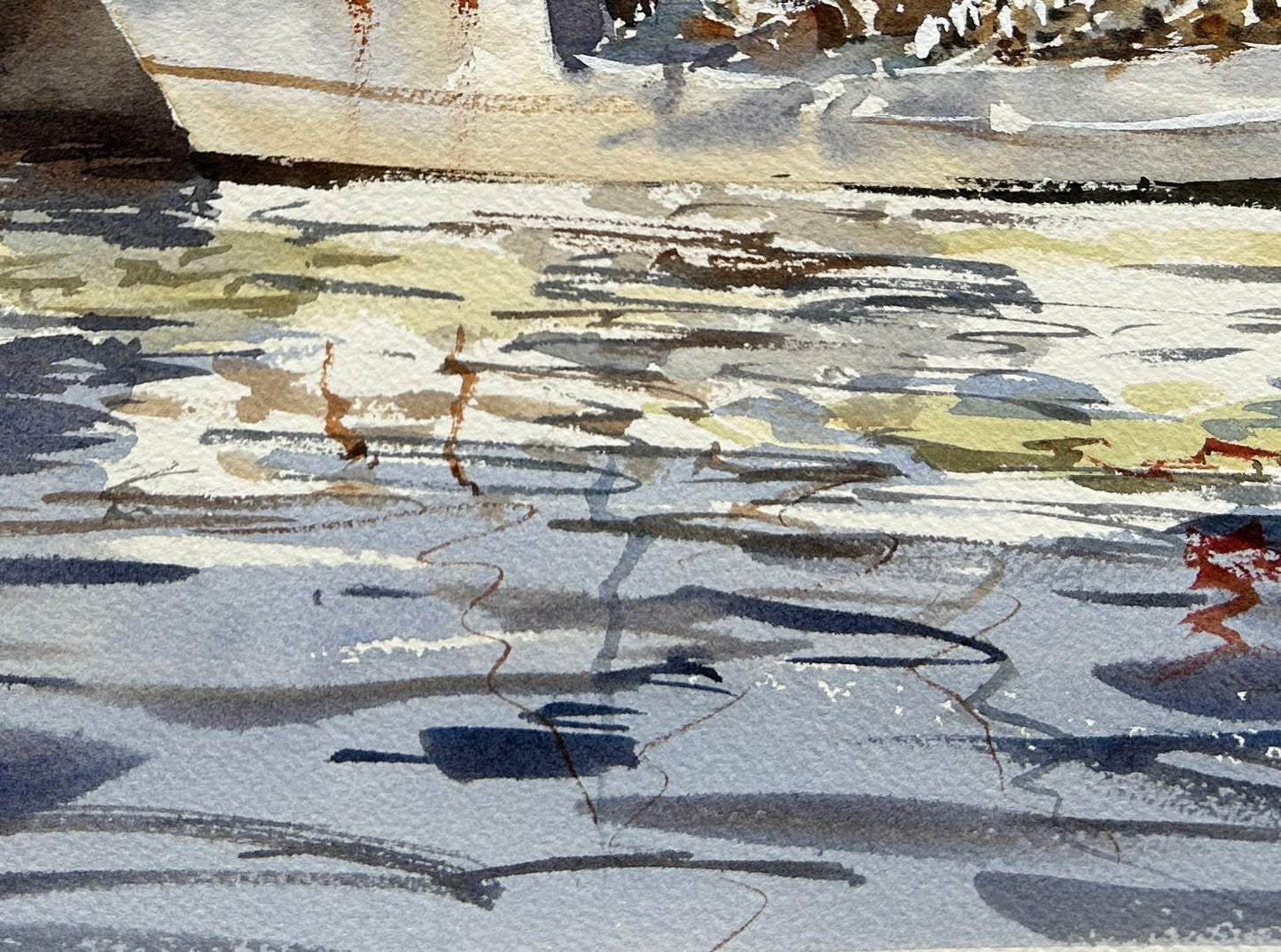 Fishing boats at Rockland Harbor - Limited edition print