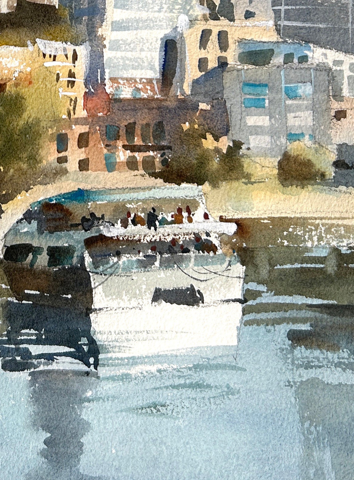 Good Morning Seattle - Original watercolor painting
