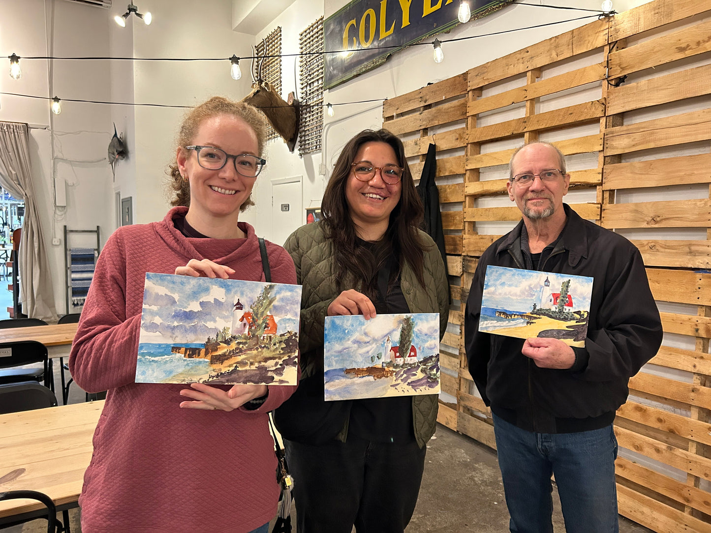 10/2 - "Fall Lake" beginner watercolor workshop in Port Orchard, WA