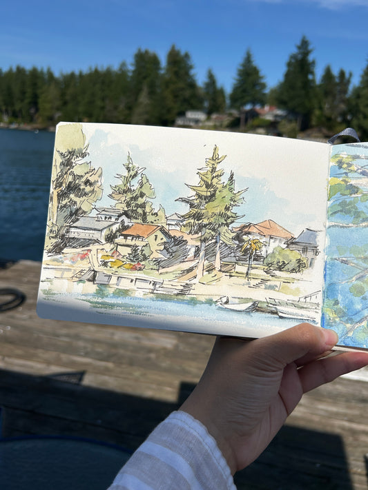 7/26-7/27 Beginner plein air painting workshops in Bainbridge, WA