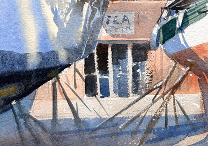 Port Townsend Boatyard No.1 - Limited edition art print