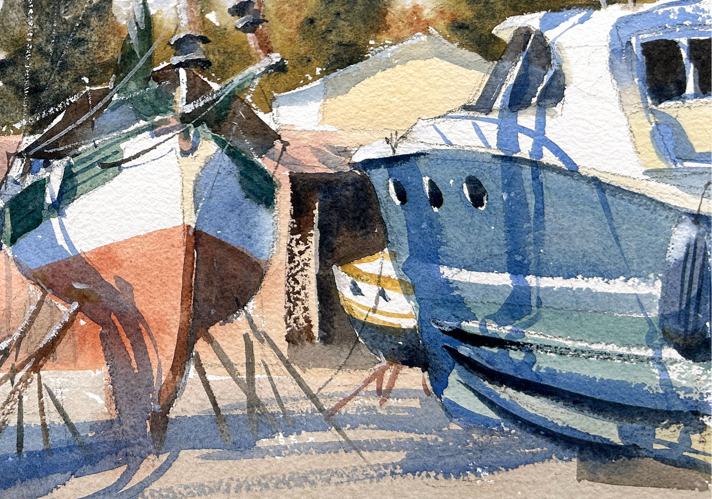 Port Townsend Boatyard No.1 - Limited edition art print