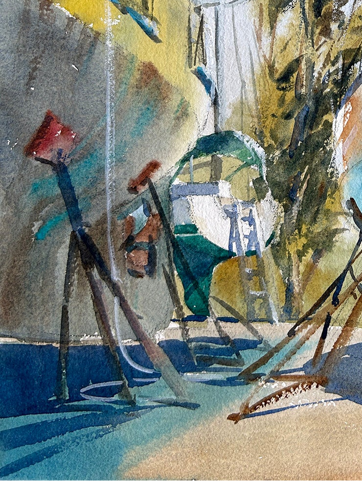 Port Townsend Shipyard No.3 - Limited edition art print