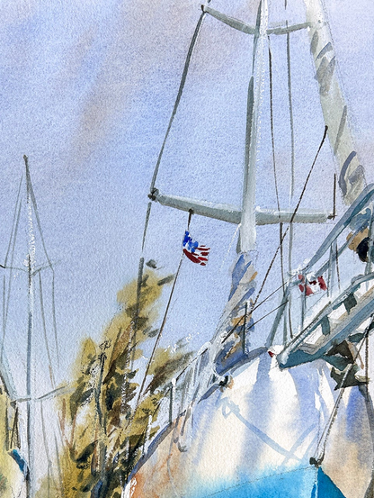 Port Townsend Shipyard No.3 - Limited edition art print