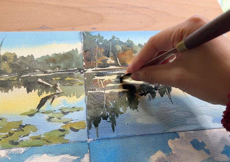 Oct 10-11, 5-Step Process Watercolor Mastery Workshop