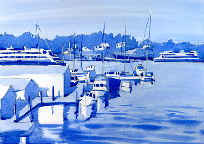 4/18-19 - Composition and Design 2-Day Watercolor Workshop at BARN, Bainbridge Island